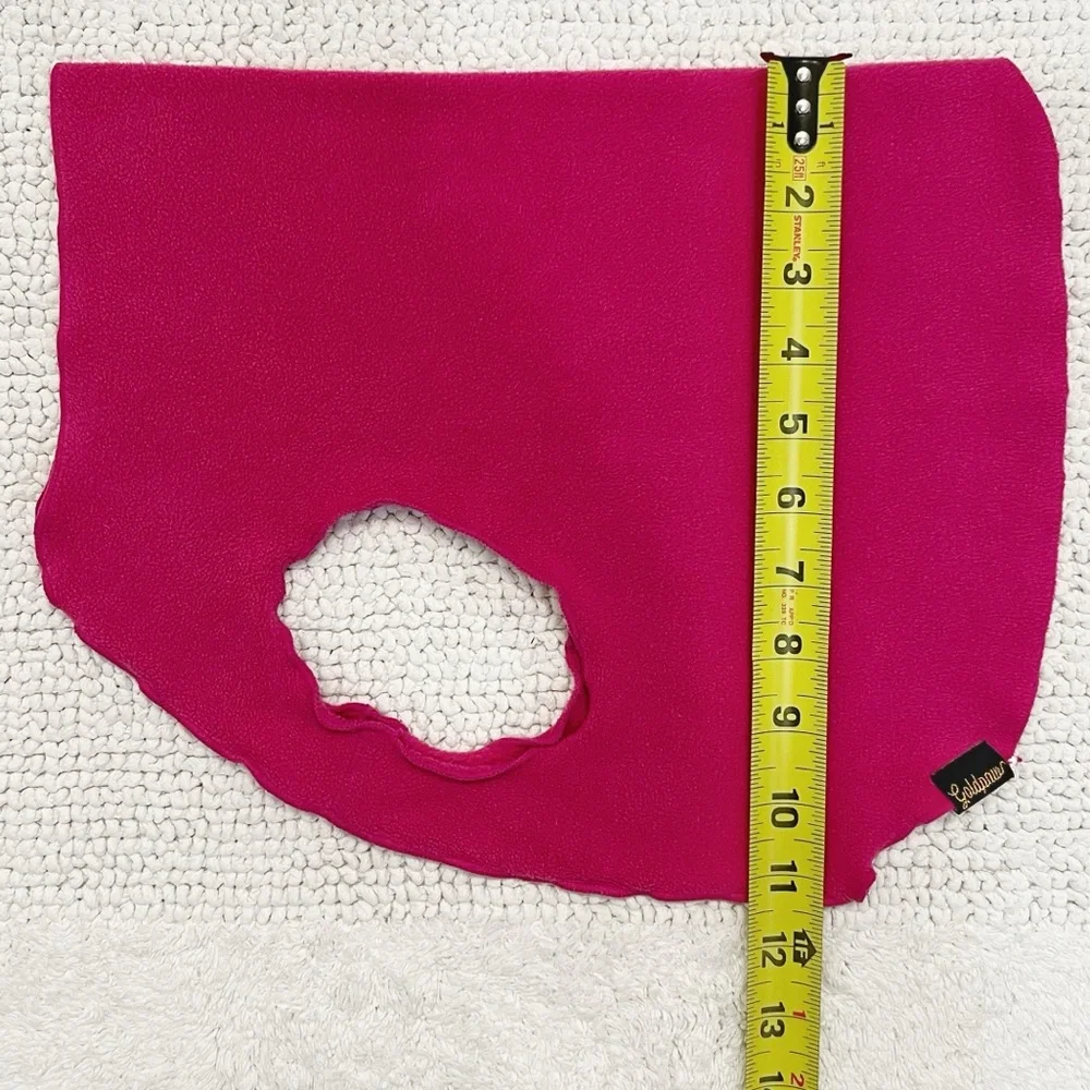 Goldpaw Series - Stretch Fleece Sleeveless Dog Tank Top | Hot Pink, Size 16